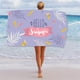 thumbnail image 1 of Fashion Printed Beach Towel Sky Flower Printed Microfiber Bath Towel Beach Cushion Shawl Wipe Sweat Towel, 1 of 8