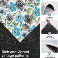 thumbnail image 3 of Pioneer Flower Floral Print Pattern Kitchen Rugs Sets Of 3,Kitchen Runner Rugs Non Skid Washable,Decorative Kitchen Floor Mats for Kitchen,Sink,Laundry,17"x30"+ 17"x47" + 17"x59", 3 of 6