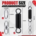 thumbnail image 2 of Kit de suspensión Zonon para saco de boxeo 8 piezas, capacidad 500 kg, 2 of 6