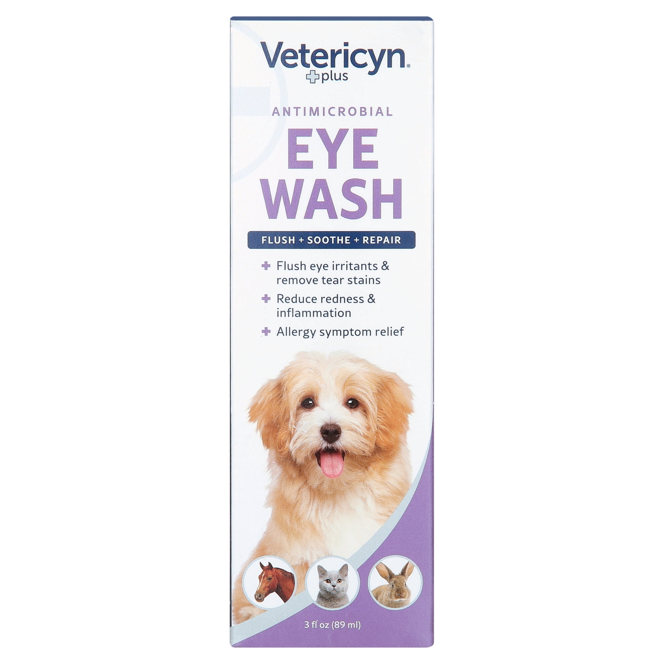 Vetericyn Plus All Animal Eye Wash. 3 fl. oz.