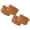 Beige, variant on COUVER 2.5 Inch Solid Terry Cotton Athletic Sweat Wristbands White 2 Pairs (Mens)