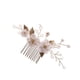 thumbnail image 3 of Bridal Headpieces For Wedding Bridal Accessory Floral Decoration 12x7.5cm Rhinestones 1Pcs, 3 of 3