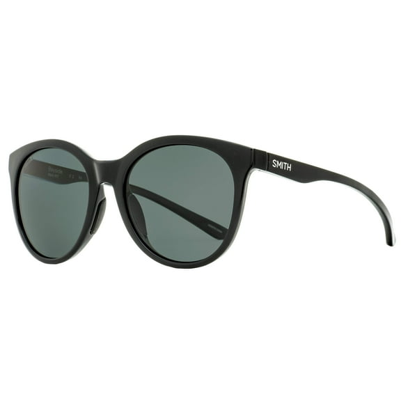 Smith Bayside Polarized Grey Round Unisex Sunglasses 203672 807/M9 54