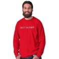 thumbnail image 4 of Dad You're the Man Funny Fathers Day Men's Big & Tall Long Sleeve Graphic Tee Brisco Brands 2X, 4 of 5