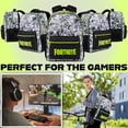 thumbnail image 2 of Mochila Fortnite para Niños, Adolescentes - Escuela, Viaje, Regalo Negra, 2 of 6