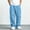 Blue, variant on Mooqilaa Boys Cargo Pants Size 14, Elastic Waist Relaxed Fit Multi-Pocket Casual Straight Leg Pants Black
