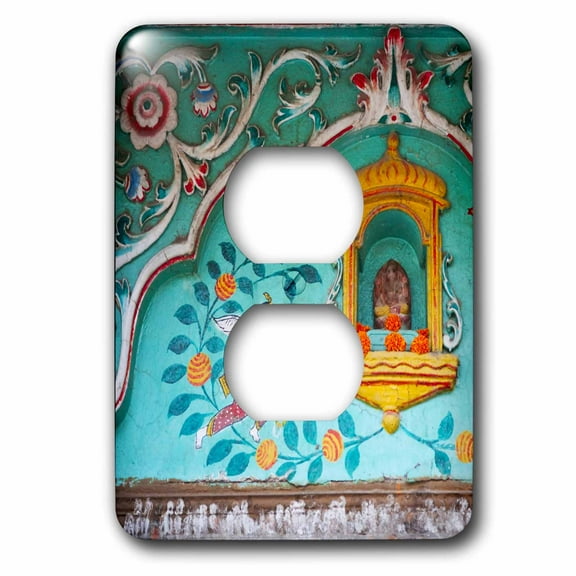 3dRose, Architectural details, Varanasi - AS10 KSU0466 - Keren Su, 2 plug outlet cover