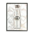 thumbnail image 2 of Stupell Industries Chic Sports Bottle Glam Fashion over Marble Grey Framed, 16 x 20, Design by Ziwei Li, 2 of 5