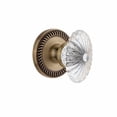 thumbnail image 7 of Grandeur Burgundy Crystal Door Knob with Newport Plate, 7 of 7