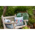 thumbnail image 3 of Simply Daisy 20" x 20" Little Garden Indoor/Outdoor Throw Pillow, Peri (1 count), 3 of 3