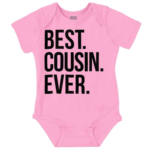 Best Cousin Ever Family Relatives Romper Boys or Girls Infant Baby Brisco Brands NB
