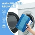 thumbnail image 4 of HIBIBUD 4Pcs Bona Microfiber Cleaning Pad,High-Absorption Fiber,Soft & Thick Fits Bona Mop,Ideal Bona Mop for Hardwood Floors,Blue, 4 of 5