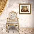 thumbnail image 3 of Hans Makart 23x20 Gold Ornate Framed and Double Matted Museum Art Print Titled - Gothic Burial Church St. Michael, Side View (1883), 3 of 4