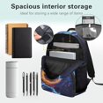 thumbnail image 6 of Uorisanigo Lightning Dragon School Backpack for Kids 5-12, 17 Inch Lightweight Bookbag with Side Water Bottle Holders, for Preschool Kindergarten and Back to School, 6 of 7