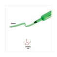 thumbnail image 5 of Universal Chisel Tip Fluorescent Green Ink Green Barrel Desk Highlighters (1 Dozen), 5 of 6