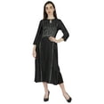 thumbnail image 5 of Phagun Rayon Gota Patti Long DesignerKurtiFor Women's Indian Ethnic Wear Solid Kurta, 5 of 7
