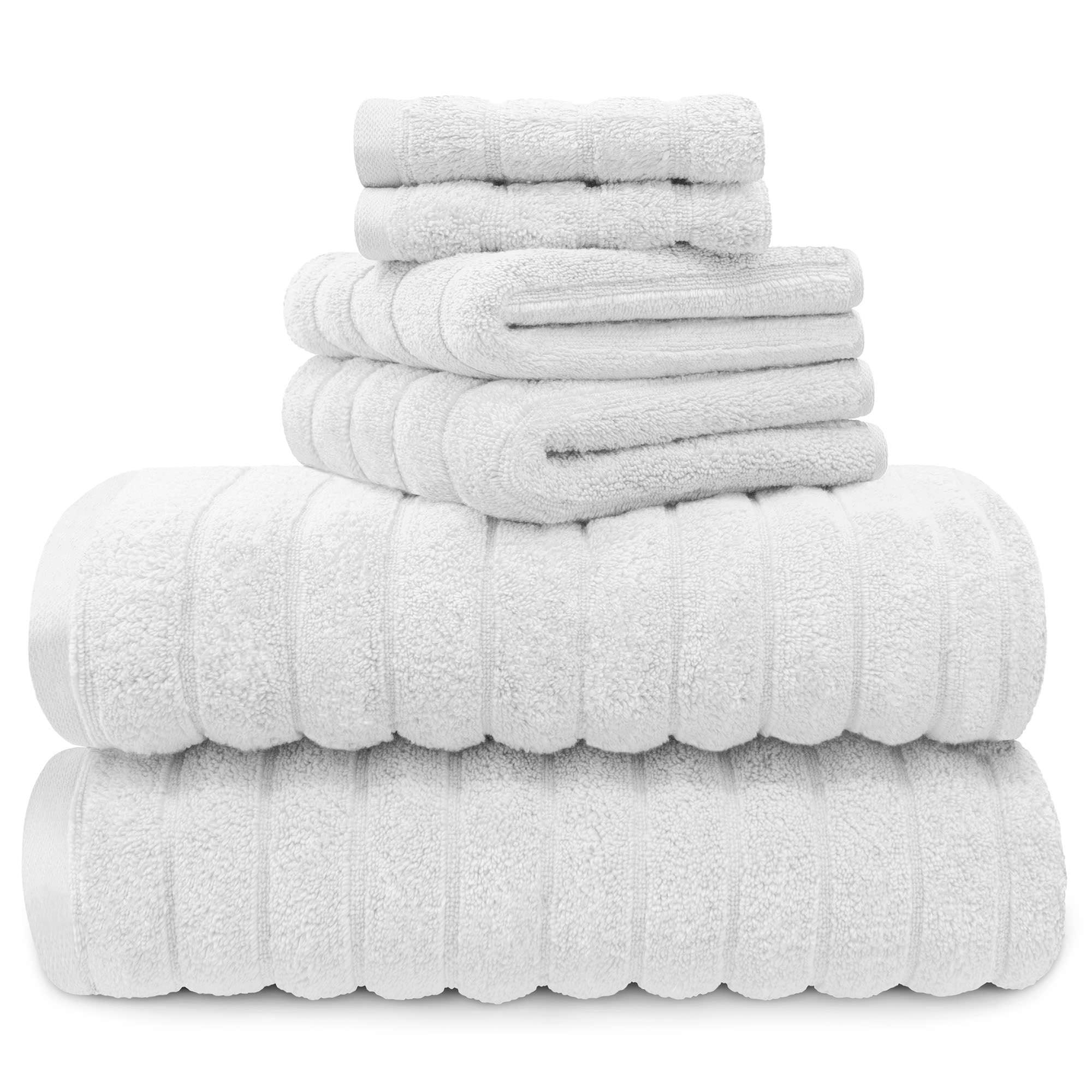 8pcs Bale Sets 550gsm Thick Towels Egyptian Cotton Towels Set 100% Cotton 5pcs 