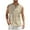 Khaki, variant on Chbgutlmr Cotton Linen Tank Tops for Men Sleeveless Crew Neck Drawstring Cross Front Tees Casual Lightweight Loose Summer Shirts