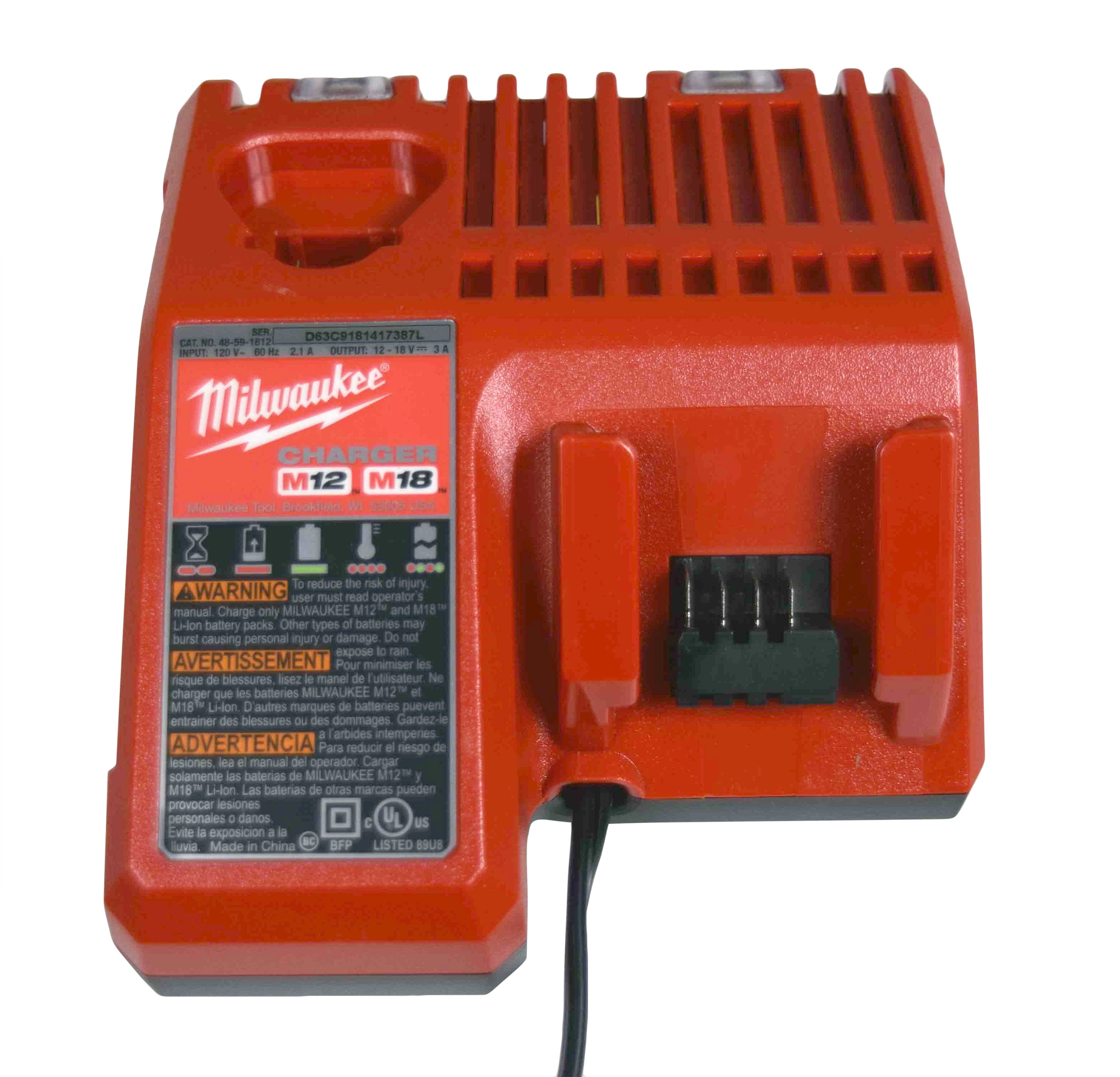 Milwaukee M18 Fuel 18V Brushless Sawzall Reciprocating Saw 2720-20 with 5Ah  Battery  Charger