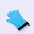 thumbnail image 2 of Naiovety Guante de silicona Horno Microondas Calienta Guantes aislados Parrilla Anti-escaldado Protector de cocina Herramienta para hornear Cocina y Comedor Azul, 2 of 6