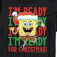 thumbnail image 3 of SpongeBob SquarePants - I'm Ready For Christmas - Men's Short Sleeve Graphic T-Shirt, 3 of 6