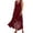 NNRed, variant on BiZtdJrK Red Cotton Linen Maxi Dress for Women Summer Boho Casual Beach Dresses Loose Comfy Sleeveless Long Dress with Pocket Vacation Outfits XL