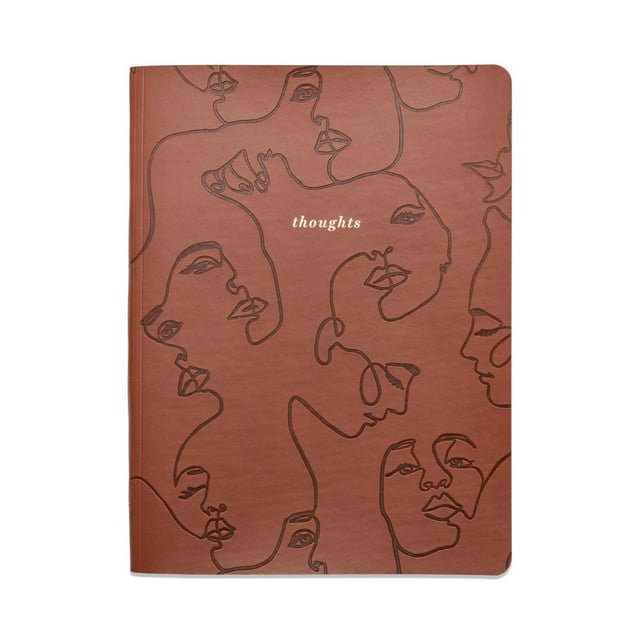Think Ink Leatherette Journal- Terra Cotta Thoughts