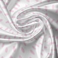 thumbnail image 5 of Ambesonne Pink Polka Dots Valance Pack of 2, Girl Like Feminine, 54"X18", Pale Pink White, 5 of 5