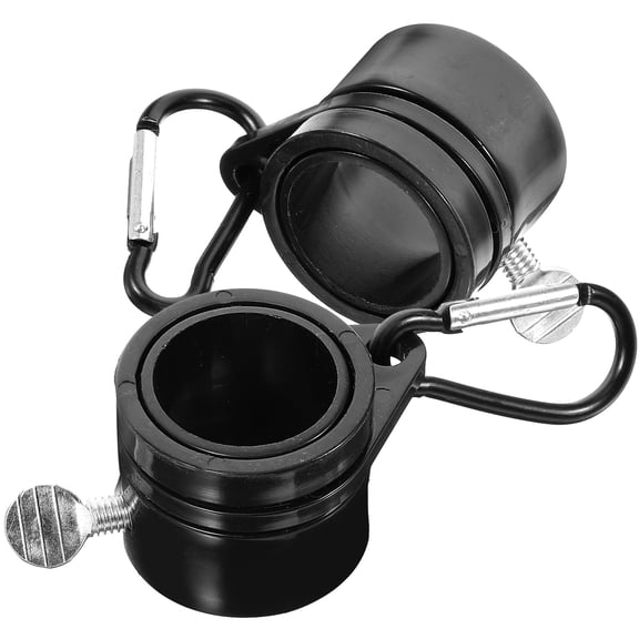 2 Pcs Flag Holder Ring Flags Flag Hole Clips Flag Pole Flag Clips for Flagpole Flag Fasteners