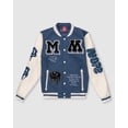 thumbnail image 2 of MEN'S MONEY MAKER WOOLEN PATCHED VARSITY JACKET, 2 of 7
