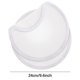 thumbnail image 2 of Round Castor Oil Chest Bag Containing Breast Pad Soft Castor Pad Care Pad Reusable And Washable, 2 of 2