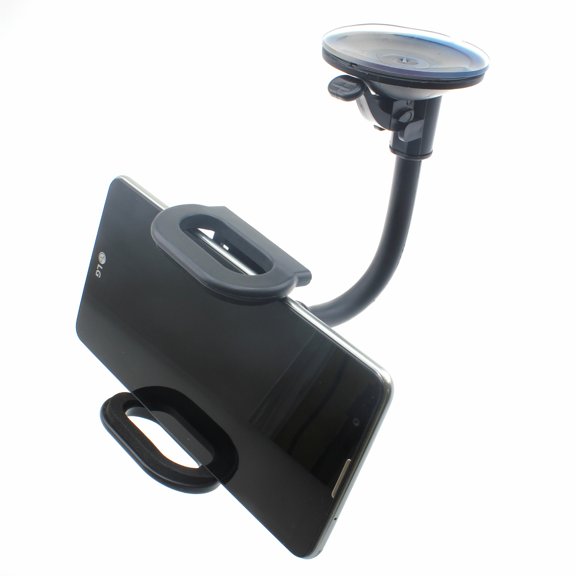 Car Mount for OnePlus 11 5G/12/12R - Windshield Holder Glass Cradle Swivel Dock for OnePlus 11 5G/12/12R