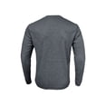 thumbnail image 4 of Frontwalk Men's Tops Long Sleeve T Shirts Waffle T-shirt Mens Regular Fit Basic Tee Crew Neck Pullover Dark Gray S, 4 of 7