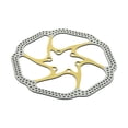 thumbnail image 3 of Bicycle MTB 160/180mm Stainless Rotors Disc Bike Brake Rotor yellow 160, 3 of 10