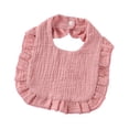 thumbnail image 2 of Baberos de Algodón para Bebé Strade Fareast Limited Suaves Respetuosos con la Piel Absorbentes Rosa, 2 of 8