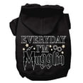 thumbnail image 3 of Pet Dog  Cat Hoodie Screen Printed, "Everyday I'm Mugglin", 3 of 10