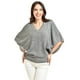 thumbnail image 5 of Sueter de punto manga corta Roman Fashion / Juvenil, 32177 (Gris) gris EG, 5 of 6