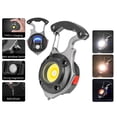 thumbnail image 2 of Escalada COB LED Linterna Llavero Abrebotellas Camping Pocket Clip Lámpara (Negro) Ehuebsd Para Estrenar, 2 of 9