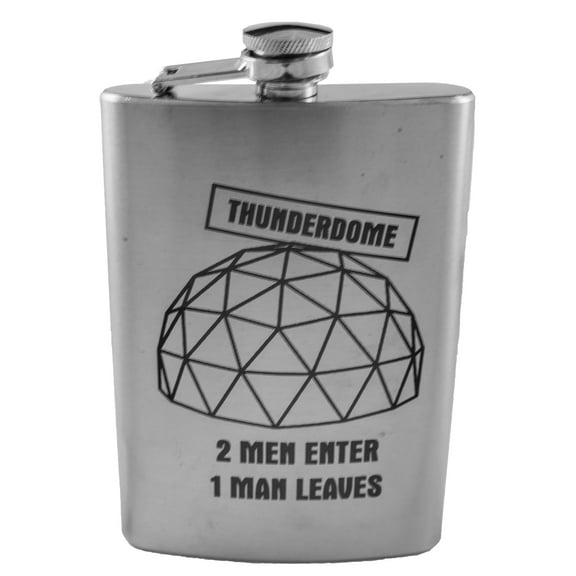 8oz Thunderdome Flask L1