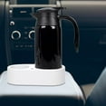 thumbnail image 6 of Car Heating Drinking Cup Travel Kettle 800ml Stainless Steel Multipurpose DC Powered Sturdy Portable for Business Man Black Kettle, 6 of 8