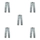 thumbnail image 3 of Qarigey Pantalones de verano 2 en 1 para hombre, senderismo, viajes, secado rápido, pantalones desmontables, montañismo, cintura elástica, Type2 NO2, 3 of 6