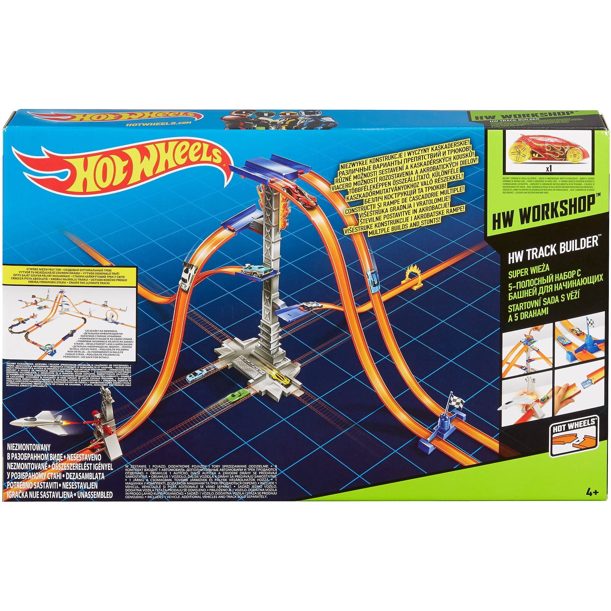 hot wheels track builder starter set