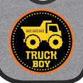 thumbnail image 4 of Inktastic Construction Truck Boy Childs Boys Baby Bib, 4 of 4