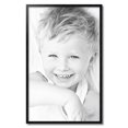 thumbnail image 2 of ArtToFrames 22" x 35" Satin Black Tall Picture Frame, 22x35 inch Black Wood Poster Frame (WOM-1852), 2 of 8