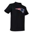 thumbnail image 4 of NFL Playera Aficionado Básica New England Patriots Negro para Hombre, Talla Extra Grande, 4 of 7