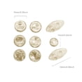 thumbnail image 4 of Piezas Repuesto para Saxofón Soprano Instrumentos Musicales Accesorios (Beige), 4 of 5