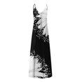 thumbnail image 2 of asdoklhq Womens Plus Size Clearance Dresses,Women's Casual Dresses Summer Stripe Length Sleeveless Colorful Sundresses, 2 of 4