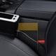 thumbnail image 3 of Relleno universal para huecos de asiento de coche con doble puerto USB, cojín de PVC apto para teléfonos y llaves. Izquierda Plata, 3 of 9