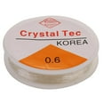 thumbnail image 1 of simhoa Stretch Elastic Beading Thread Cord Clear 10 meters Jewellery Making 0.6mm, 1 of 8