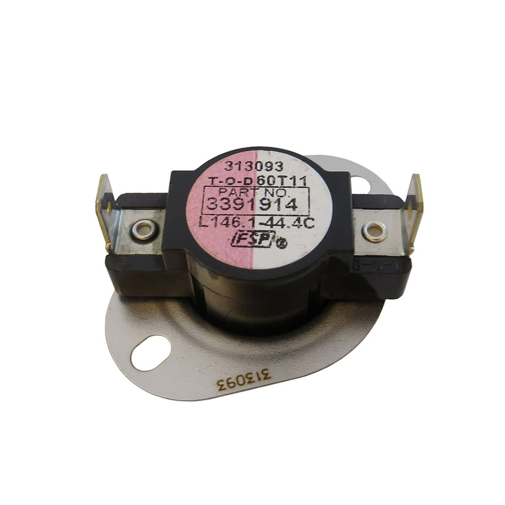 3391914 Whirlpool Dryer High Limit Thermostat